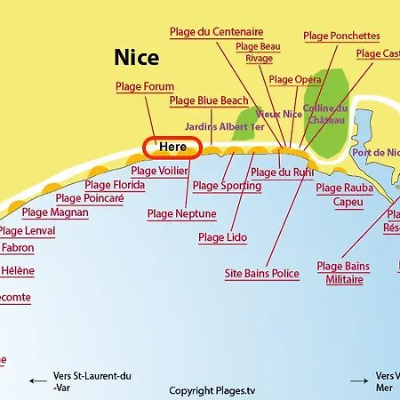 Nice Beach - Promenade Des Anglais Exterior photo